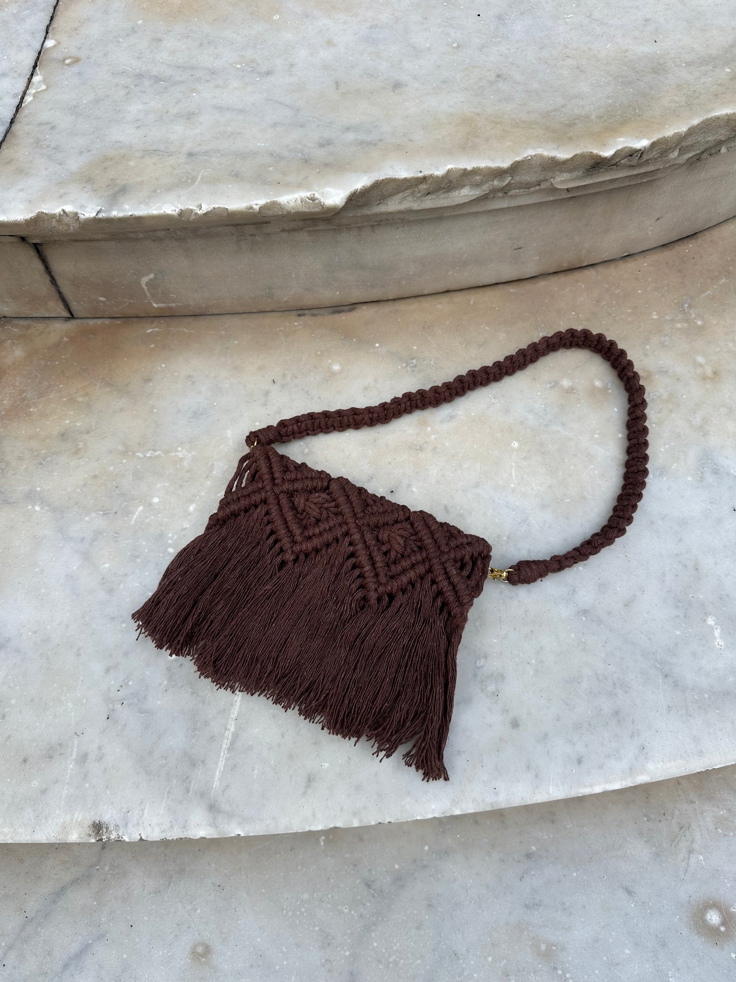 BOLSA EM MACRAMÊ NORONHA