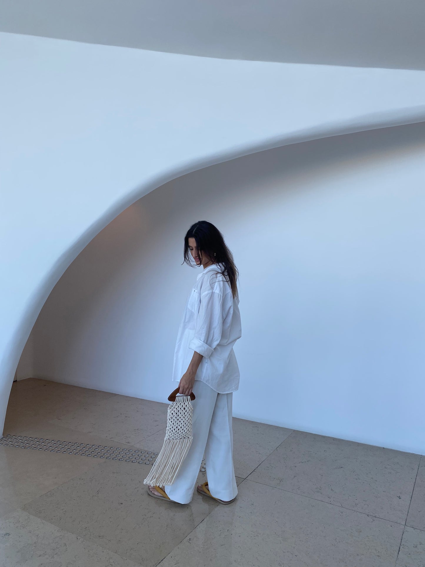 BOLSA EM MACRAMÊ RIO