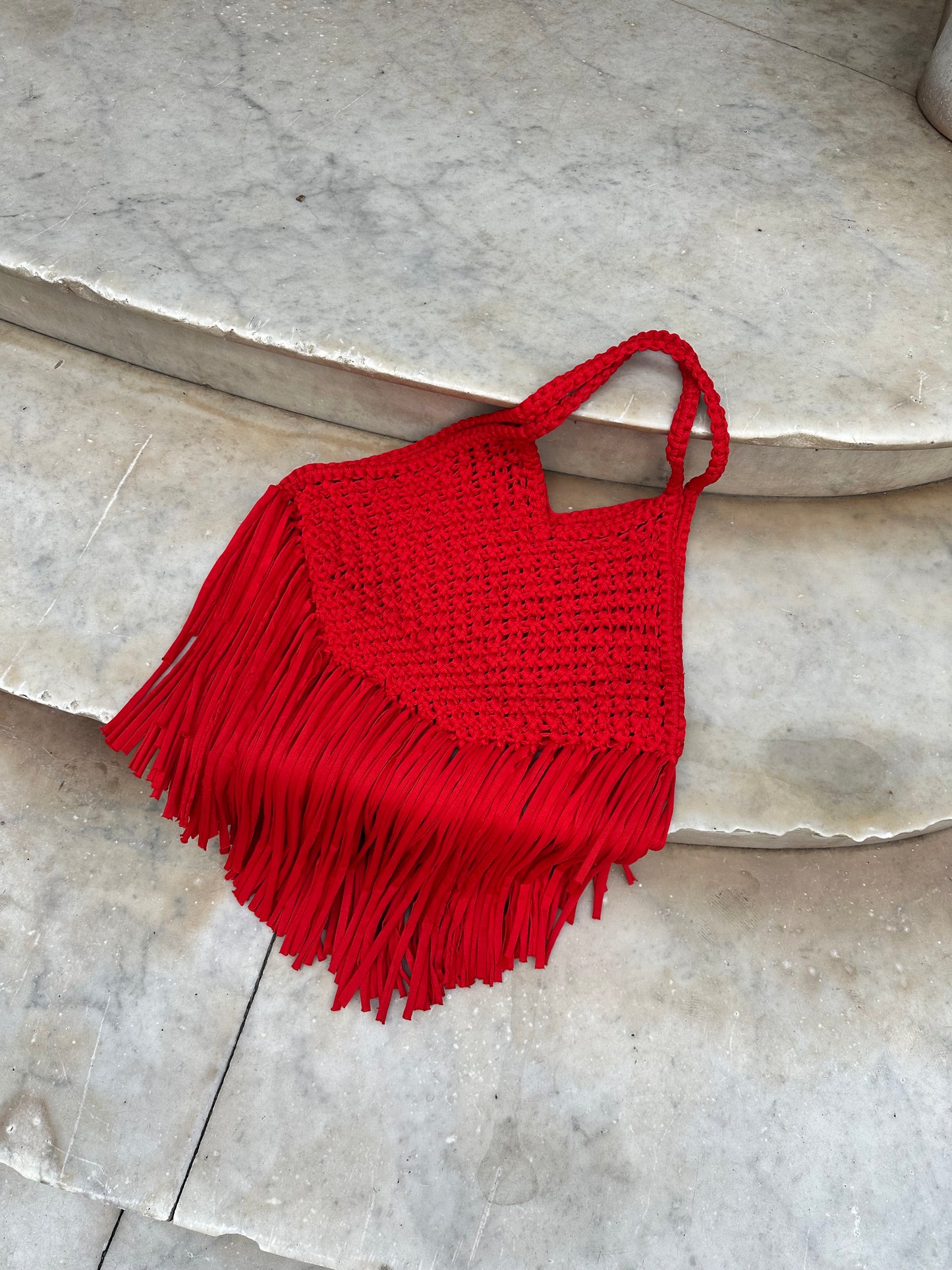 BOLSA EM MACRAMÊ PIPA