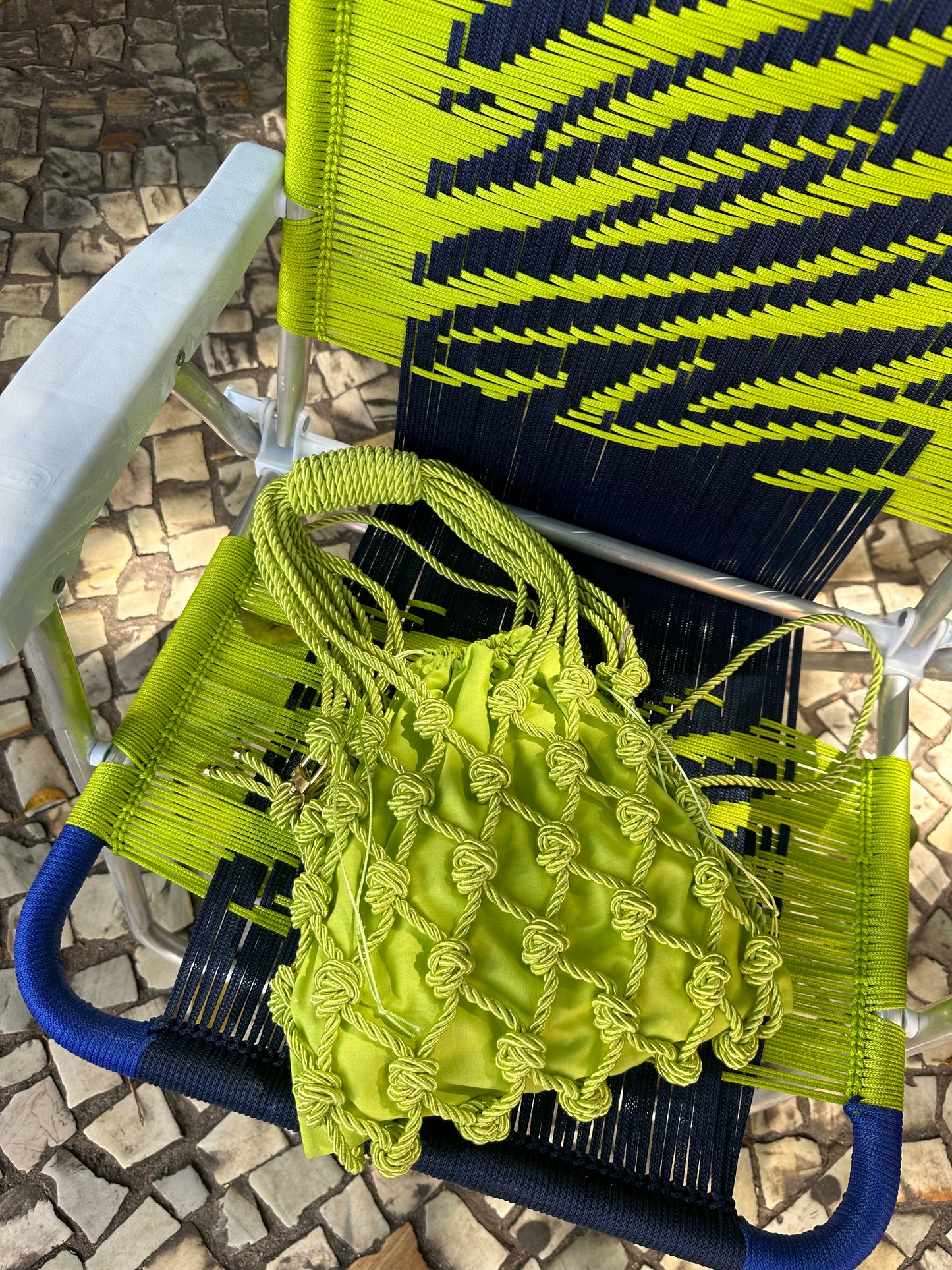 BOLSA EM MACRAMÊ TRANCOSO MAXI