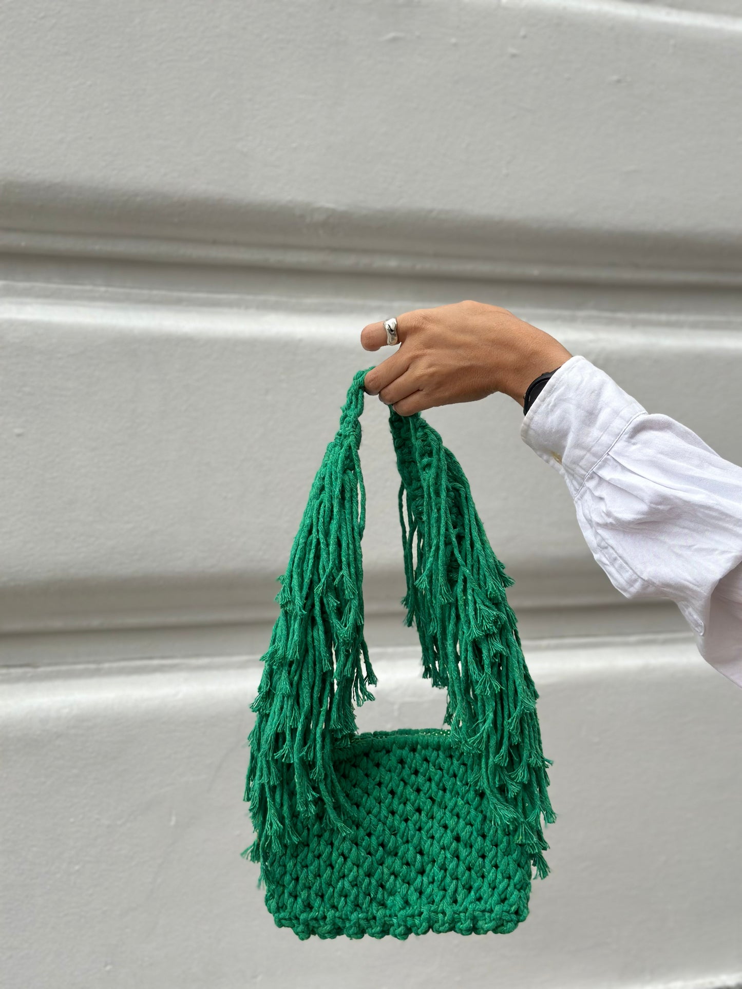 BOLSA IBIZA EM MACRAMÊ