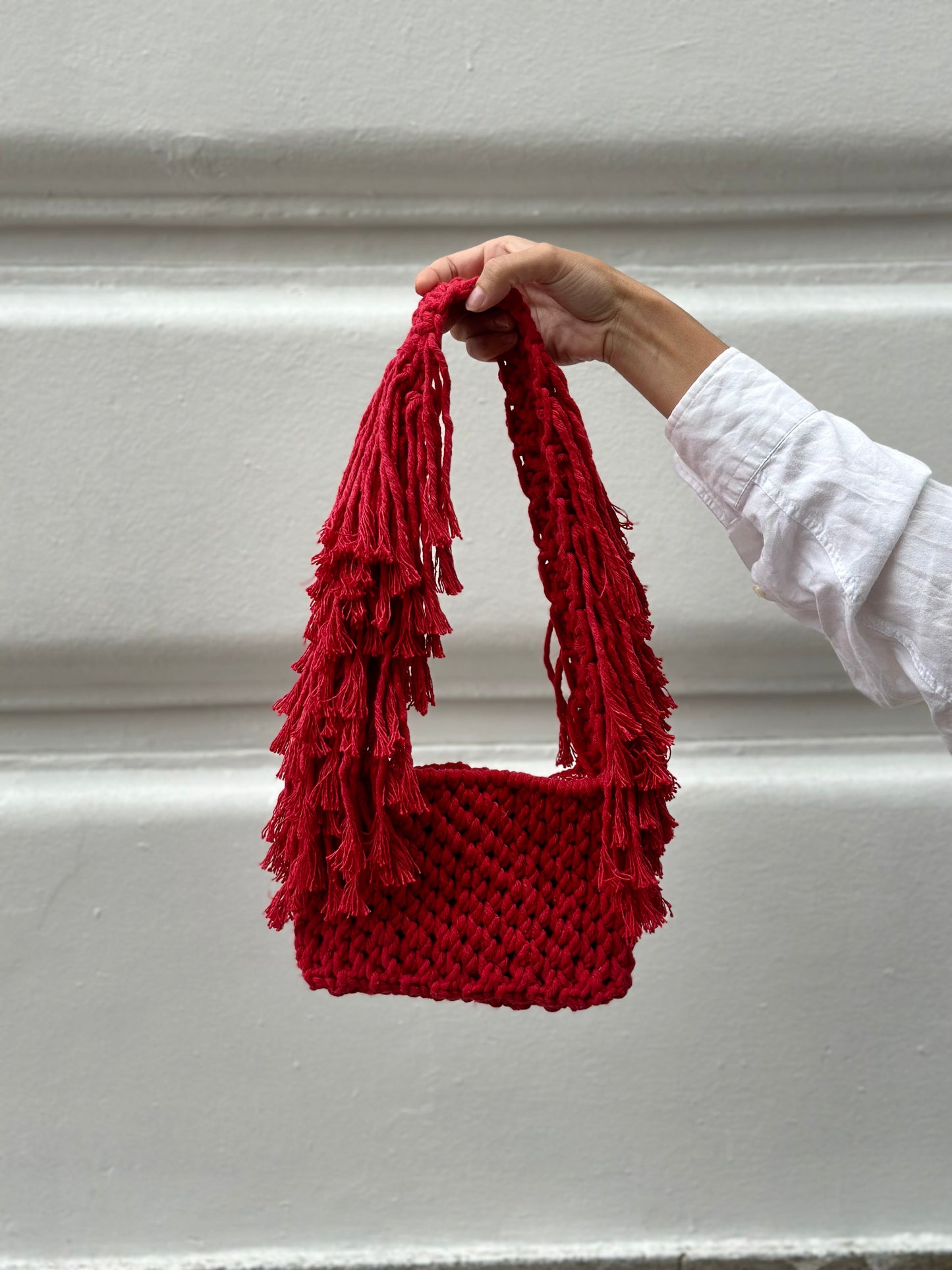 BOLSA IBIZA EM MACRAMÊ