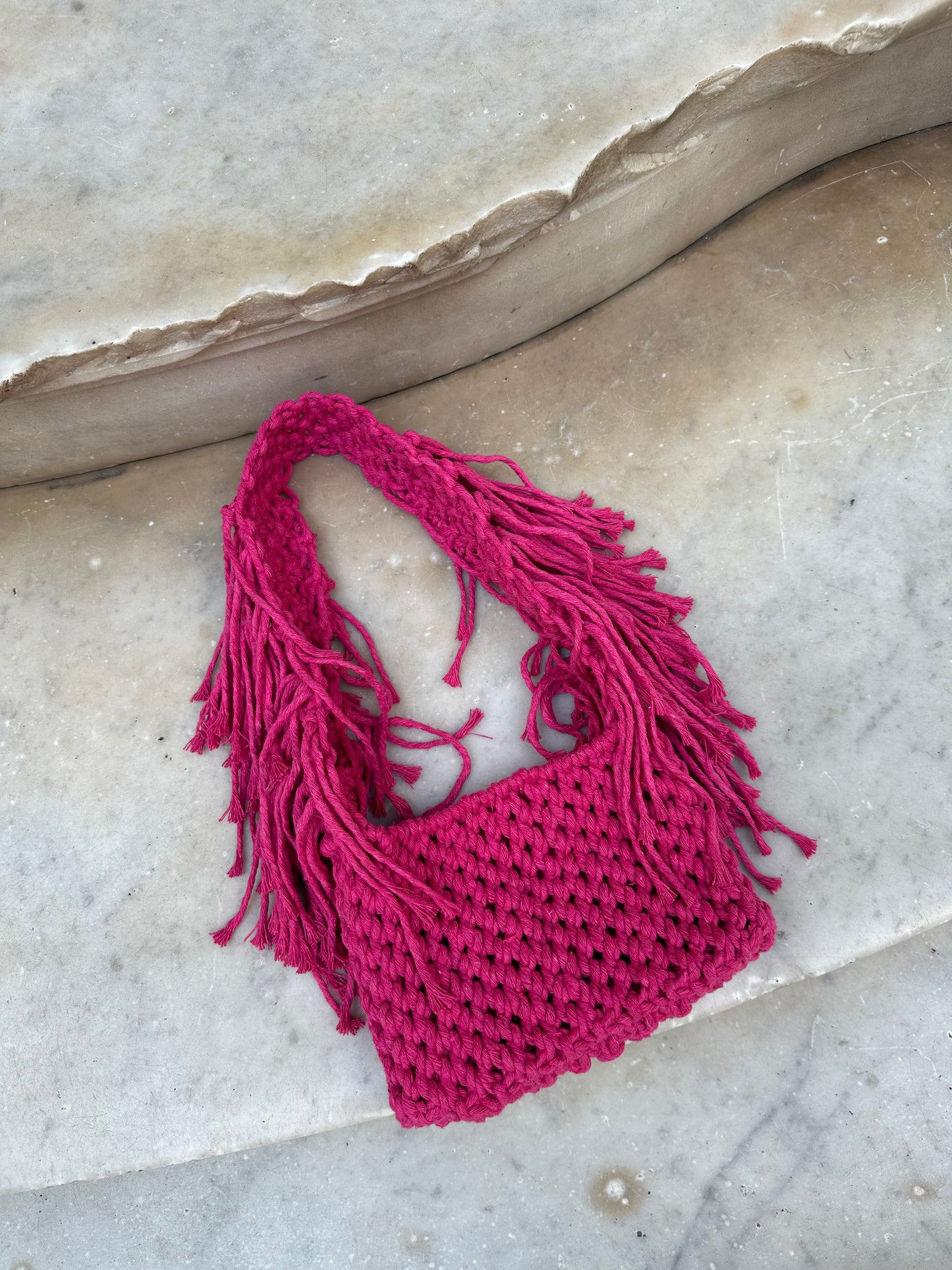 BOLSA IBIZA EM MACRAMÊ