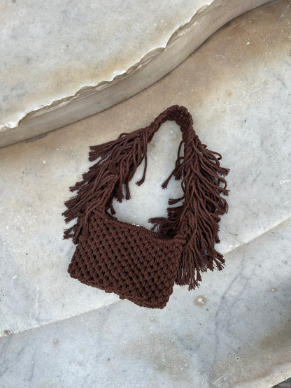 BOLSA IBIZA EM MACRAMÊ