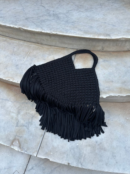 BOLSA EM MACRAMÊ PIPA