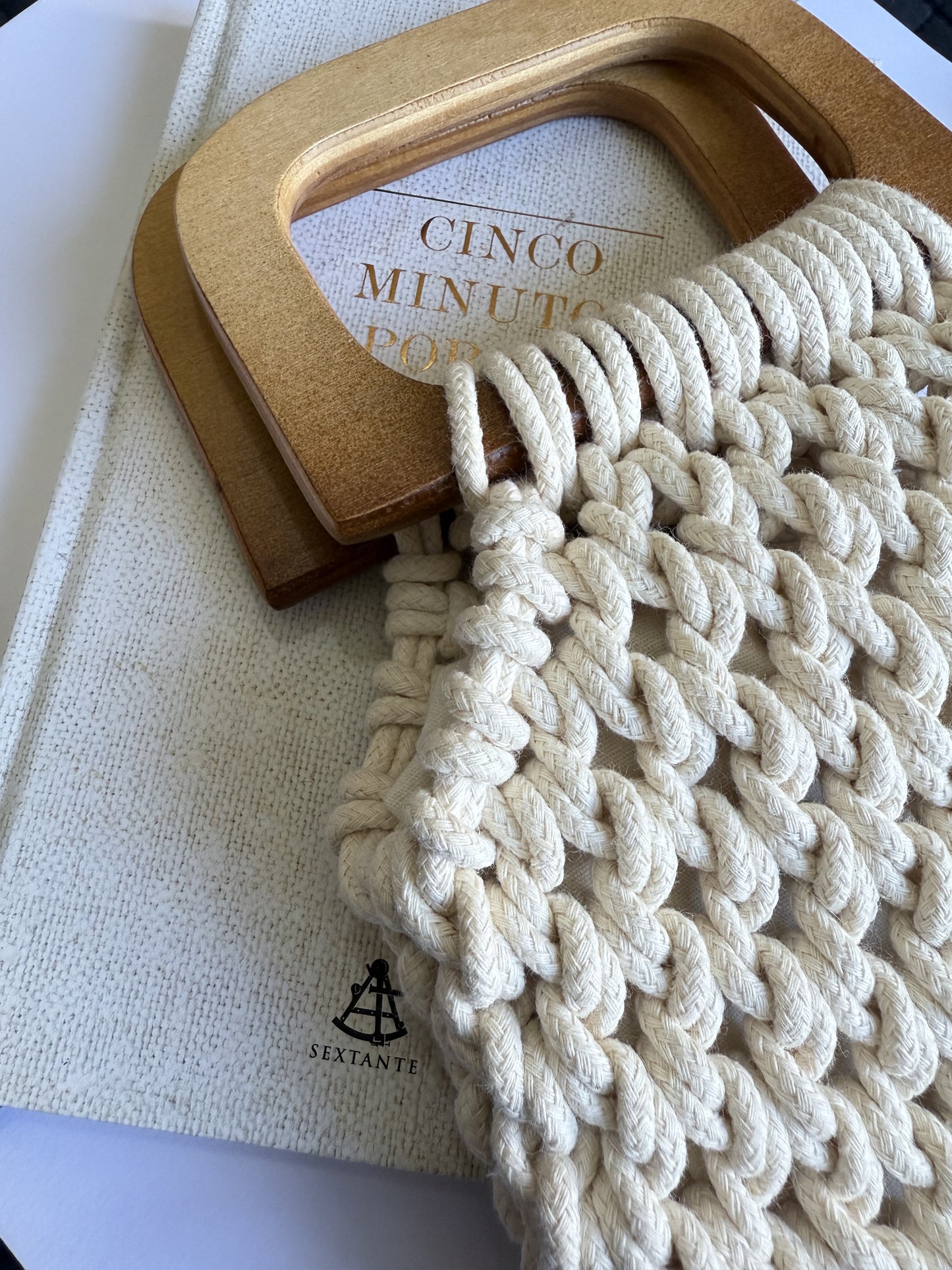 BOLSA EM MACRAMÊ RIO