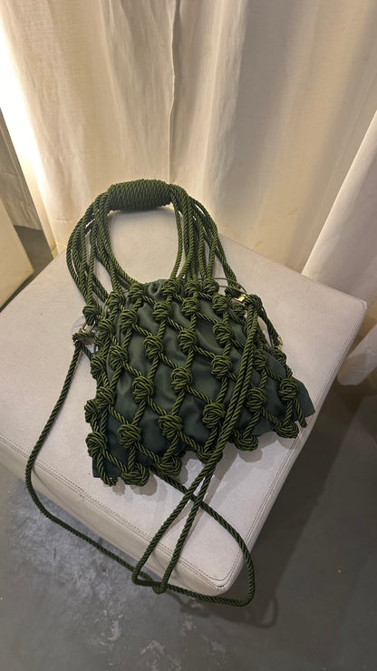 BOLSA EM MACRAMÊ TRANCOSO MAXI