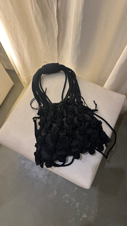 BOLSA EM MACRAMÊ TRANCOSO MAXI