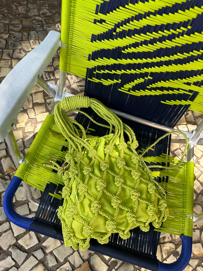 BOLSA EM MACRAMÊ TRANCOSO MAXI